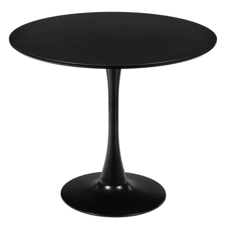 Обеденный стол Tulip черного цвета