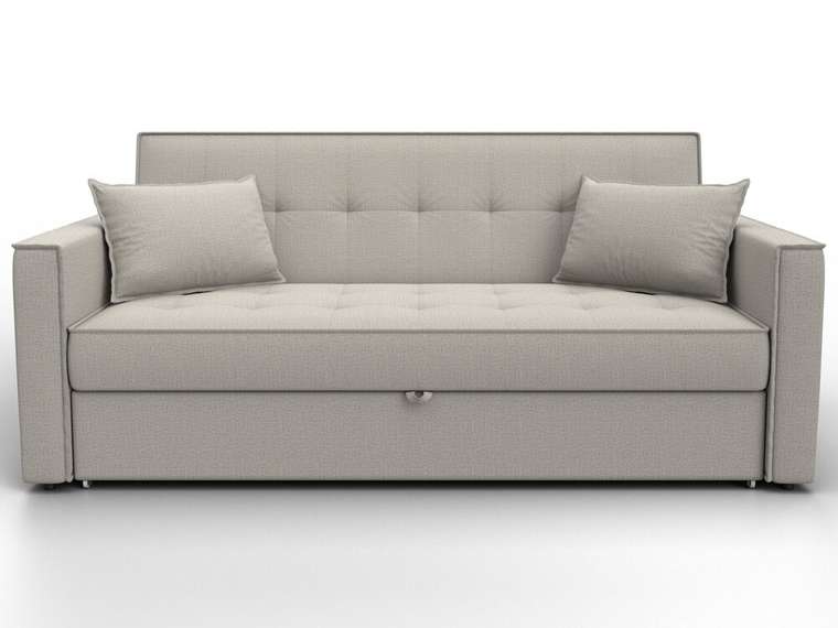 Диван-кровать Лига-104 L светло-бежевого цвета