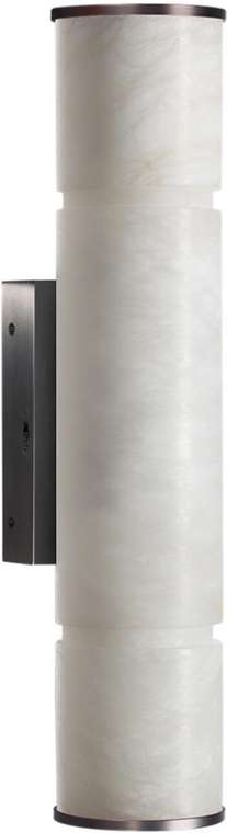 Настенный светильник Odeon Light Marbella 6675/12WA темная латунь/металл/алебастр IP20 LED 12W 540Лм 3000K/4000K