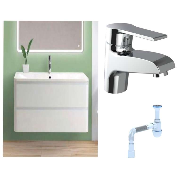 Комплект: Тумба с раковиной Albano