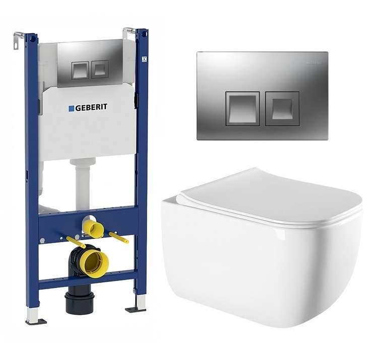 Комплект 3 в 1 инсталляция Duofix