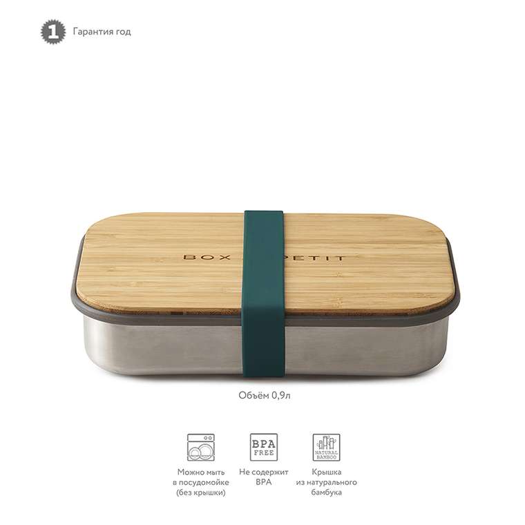 Сэндвич-бокс бирюзовый