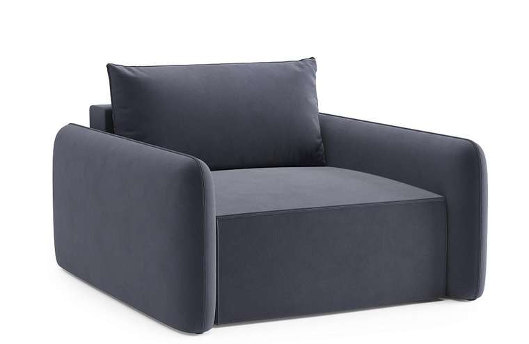 Кресло Портленд темно-серого цвета