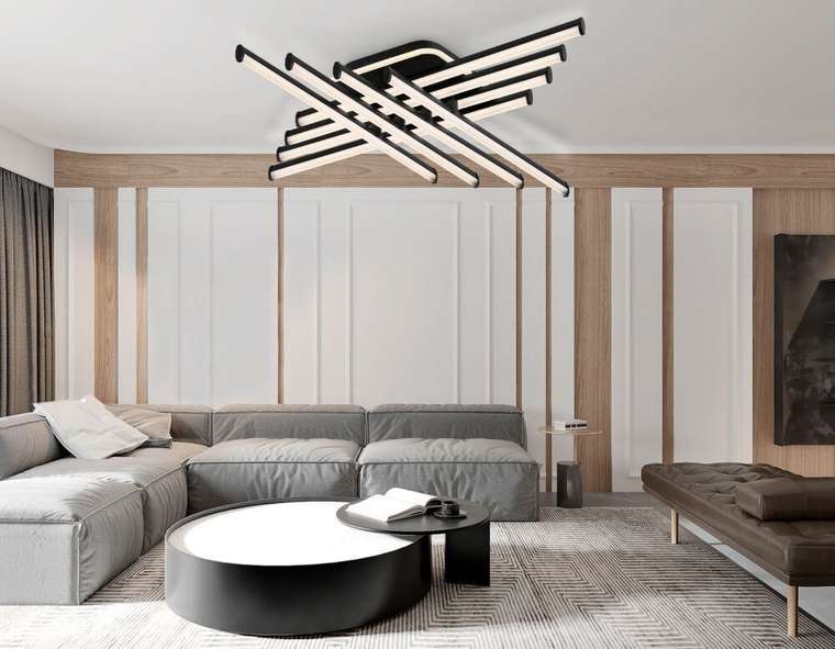 Потолочный светильник LineTech FL6262 (пластик, цвет белый)