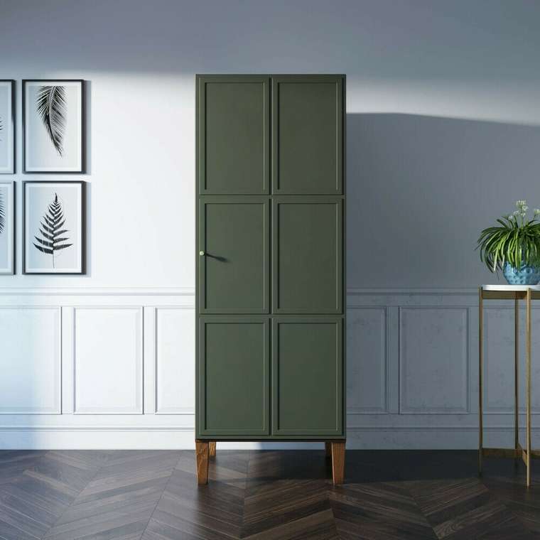 Шкаф одностворчатый Andersen зеленого цвета