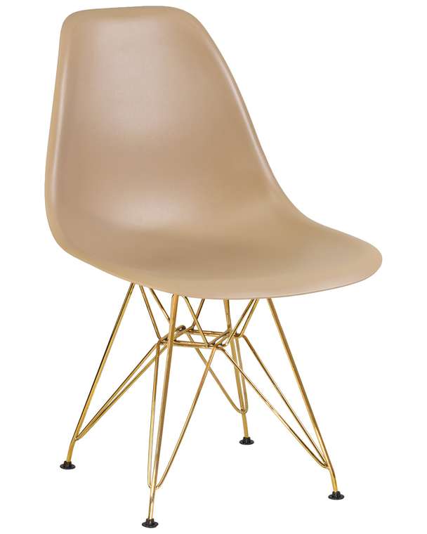 Стул обеденный бежевого цвета