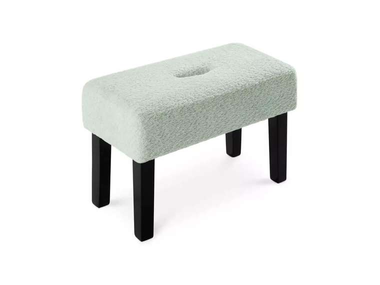 Пуф мягкий Handy светло-зеленого цвета