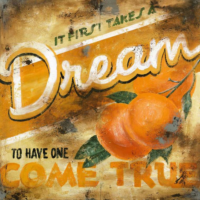 Картина (репродукция, постер): Dream come true - Родни Уайт