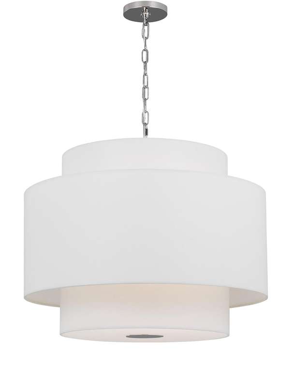 Серебряная люстра "Ларедо"