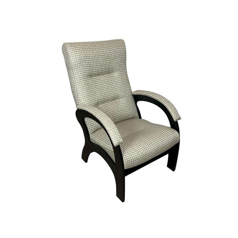 Кресло Классика светло-серого цвета