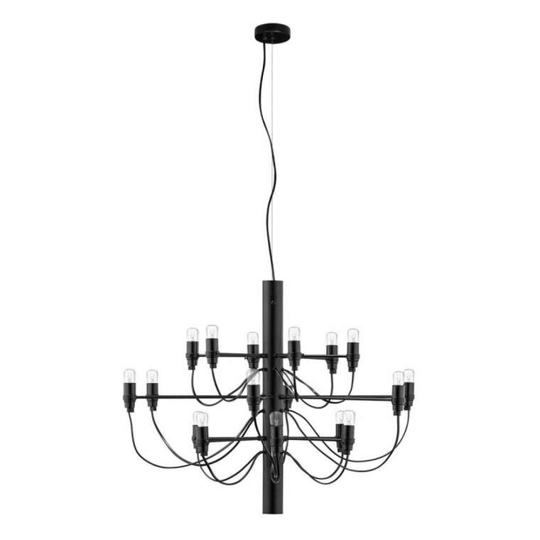 Подвесная люстра Gino 10196/650 Black (металл, цвет черный)