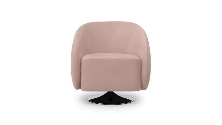 Кресло для отдыха Фалко розового цвета