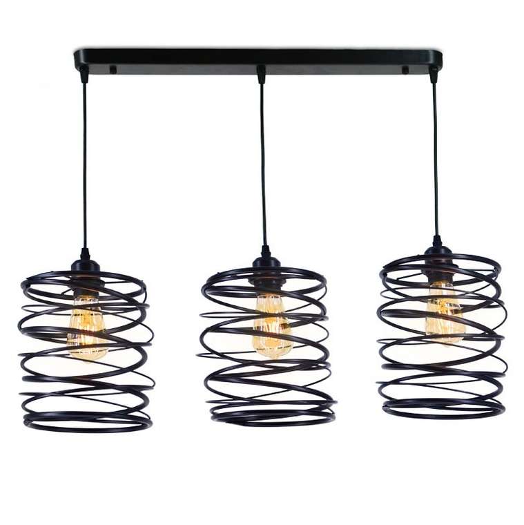 Подвесной светильник Traditional TR8403 (металл, цвет черный)