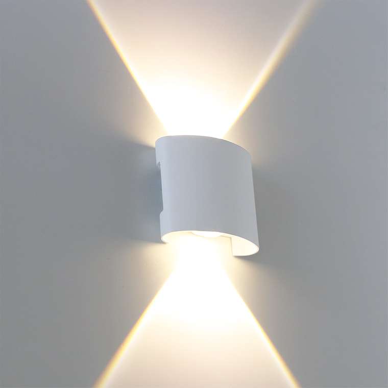 Фасадный светильник Arte Lamp BOSTO A3122AL-2WH