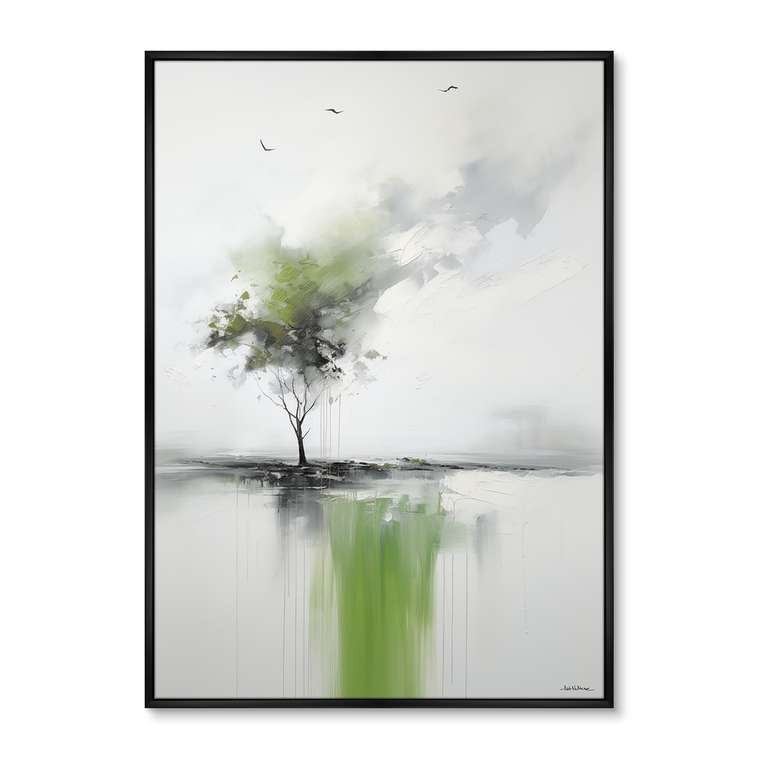 Репродукция картины Landscape collection, Autumn comes, No 1, 2024г.