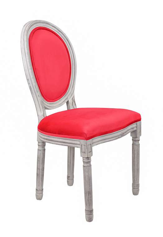 Интерьерный стул Volker original red красного цвета