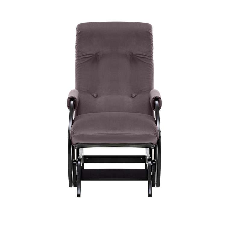 Кресло-качалка Модель 68 коричнево-лилового цвета