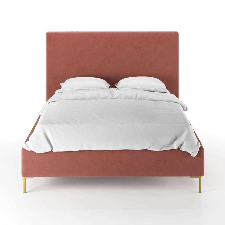 Кровать Kona 160х200 розового цвета
