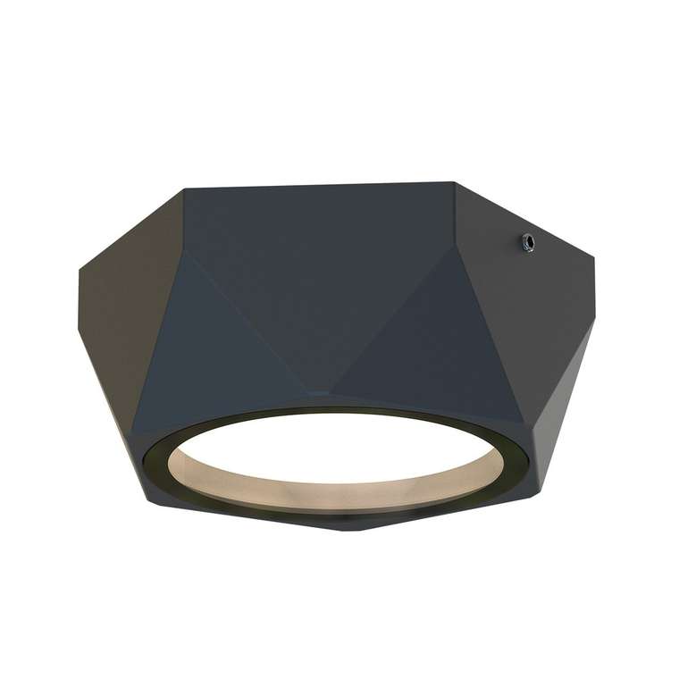 уличный накладной светильник Fantum металл, стекло 1*GX53LED*15W, IP54, excluded