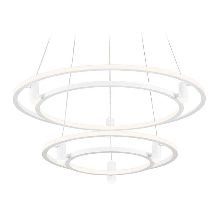 Подвесная люстра Comfort FL5542 (акрил, цвет белый)