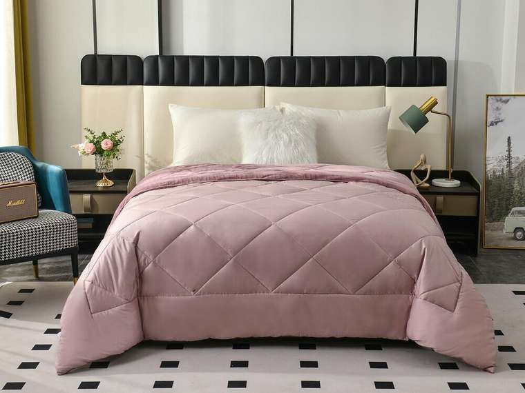 Одеяло Монако 160х220 лилового цвета