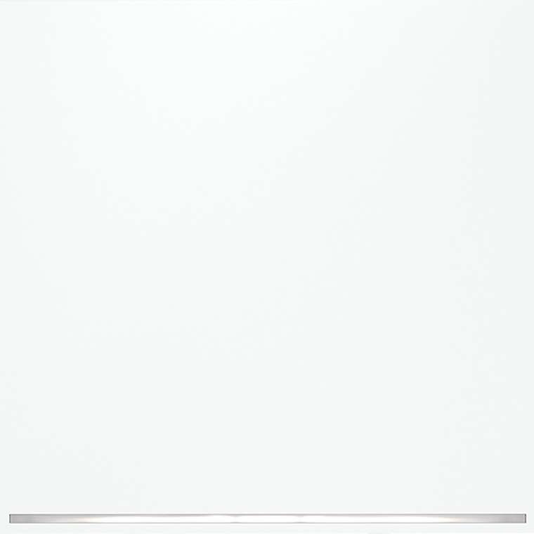 Выключатель встраиваемый VOLTUM S70 одноклавишный с подсветкой 10А, (белый матовый)