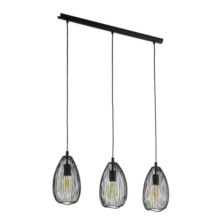 Подвесной светильник Clevedon 49142 (металл, цвет черный)