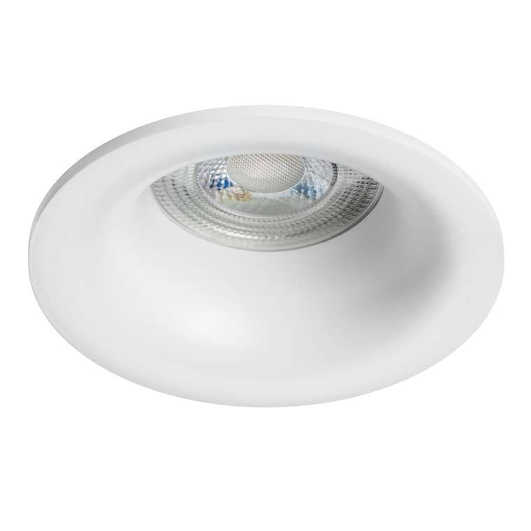 Рамка (светильник) PVC д/LED-модулей 941хх и LED-ламп D50мм LEVIGO ROUND БЕЛЫЙ