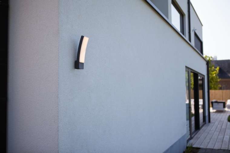Настенный светильник уличный светодиодный IP54 Oasis Light BRISBANE LED W2889-4K Gr