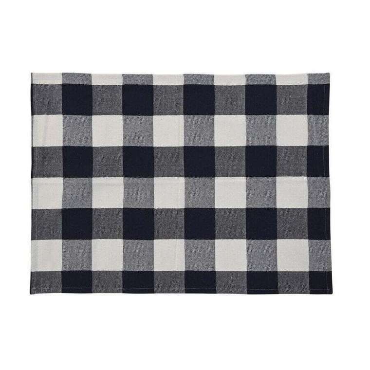 Рукавицы, прихватки, фартуки Фартук с карманом DKD Home Decor 70 x 1 x 85 см Синий Хлопок Белый