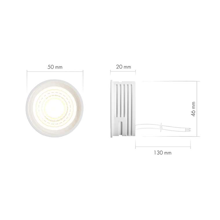 Светодиодный модуль Denkirs Slim LED 7W 3000К DK3000-7W