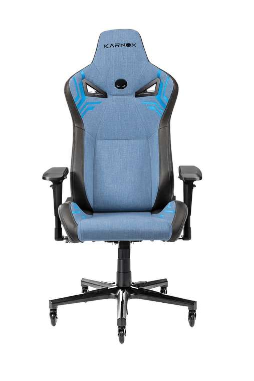 Премиум игровое кресло Legend серо-голубого цвета