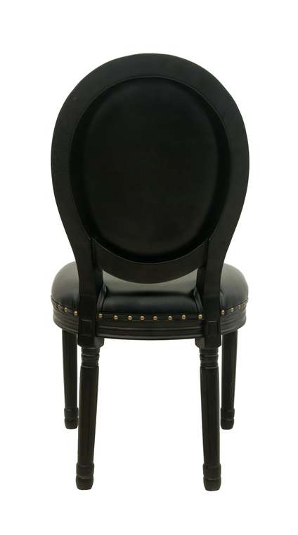 Стул Volker Button Black с мягкой обивкой