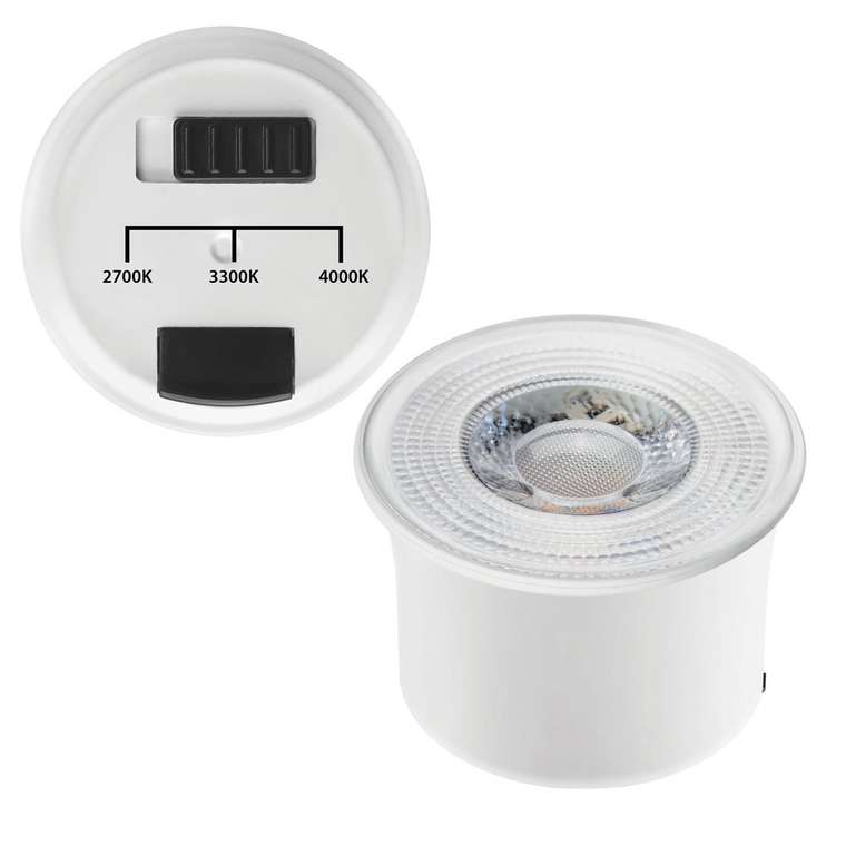 Светодиодный модуль SMD LIGHTSTAR MR16 220V 7W=70W 560LM 50G  2700-3300-4000K