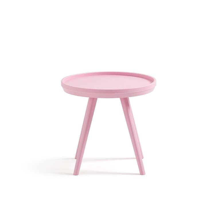 Стол журнальный для сада Feleti розового цвета
