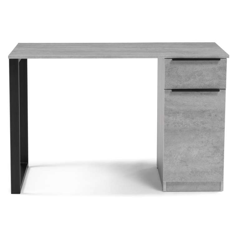Письменный стол Бэтти Лофт 116х60 серого цвета