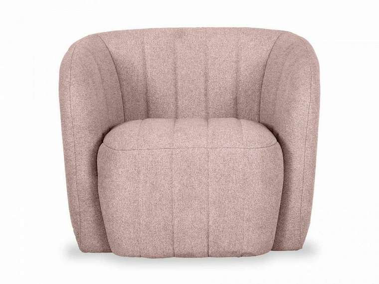 Кресло Lecco розового цвета