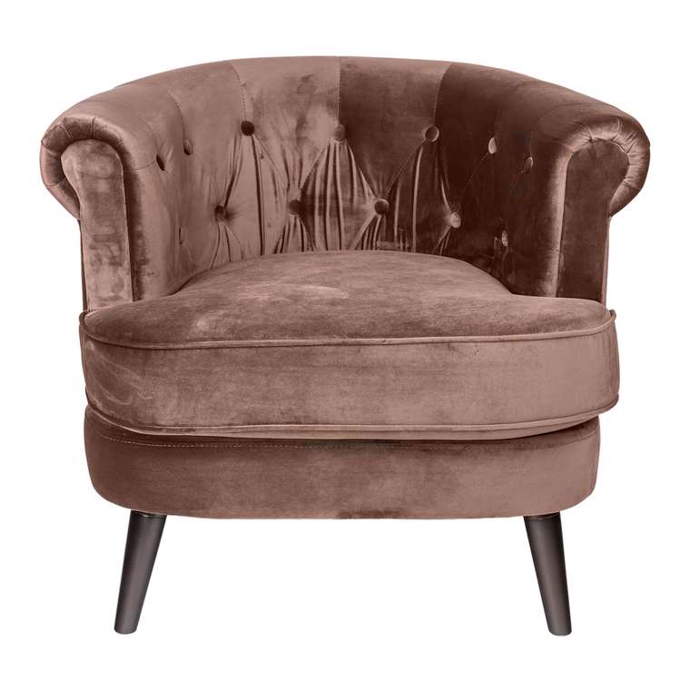 Кресло William Thackeray Коричневого цвета