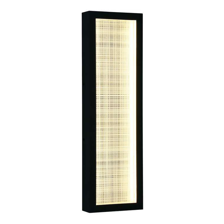 уличный настенный светильник Mist матовый металл, стекло LED*30W, 650LM, 4000K, IP54, included