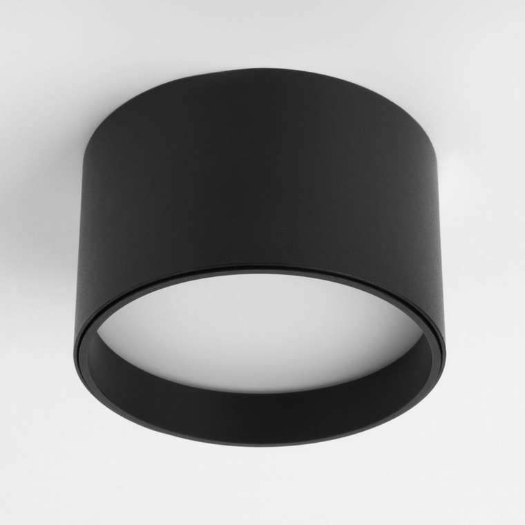 Накладной акцентный светильник черный 25123/LED Banti