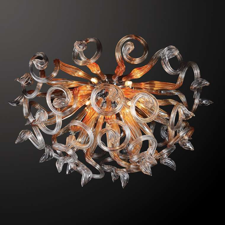 Потолочная люстра Lightstar Medusa с оригинальным дизайном 