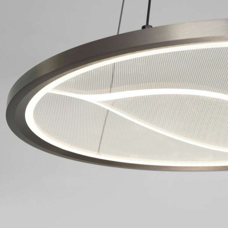 Подвесной светодиодный светильник 40026/1 LED серый Occhio