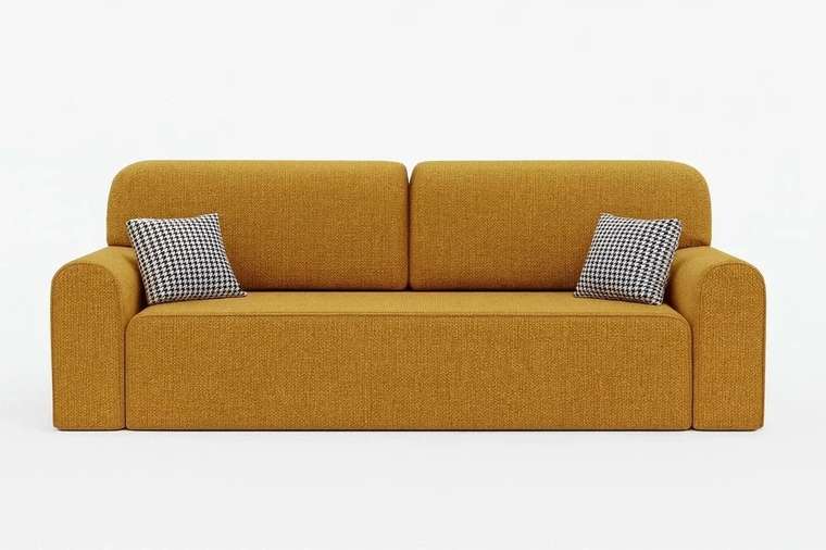 Диван-кровать Остин горчичного цвета