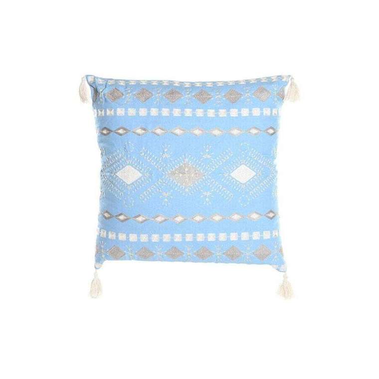 Подушка DKD Home Decor Синий Белый 60 x 20 x 60 см