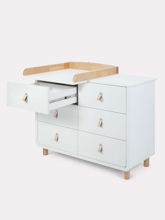 Комод детский Dorma белого цвета