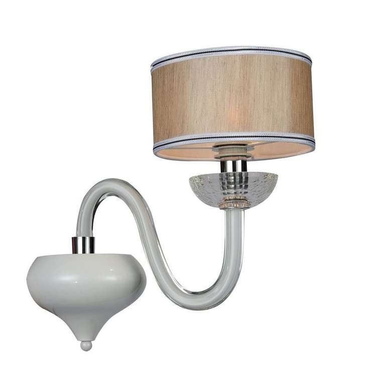 Бра ST Luce с бежевым абажуром