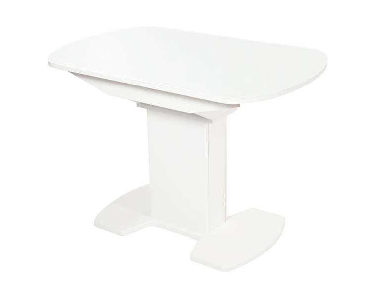 Обеденный стол раскладной Корсика белого цвета