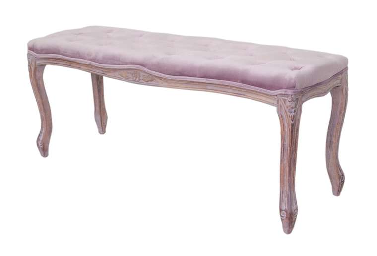 Оттоманка Kina narrow pink розового цвета