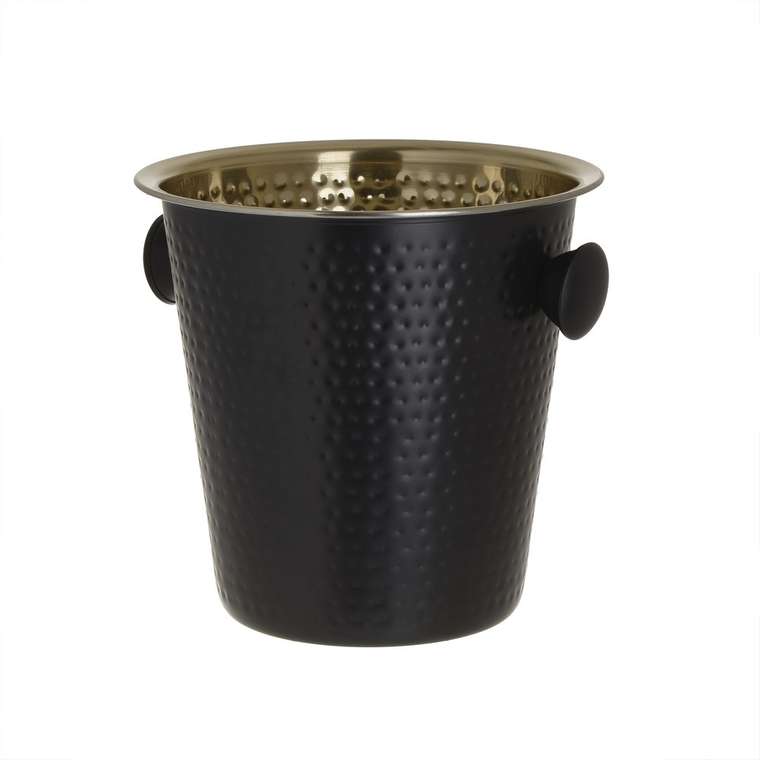 Ведерко для льда из металла 