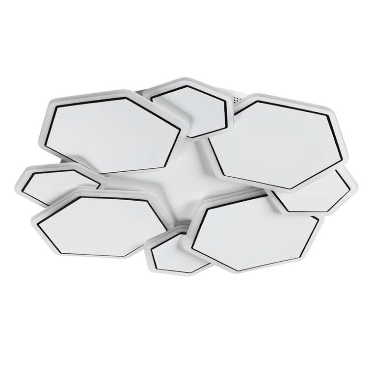 Потолочный светильник светодиодный Lumion Bridge 8012/75CL белый, хром/белый металл/акрилл LED 75W 220V 3000-6000K